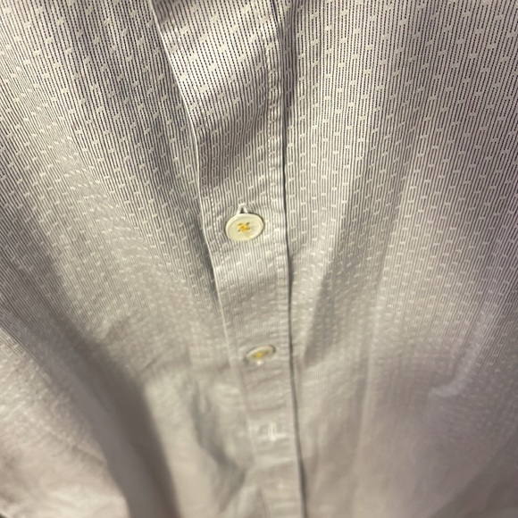 Mens size 1 Ted baker button down long sleeve shirt. - Picture 8 of 11